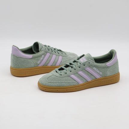 JS2857 adidas Originals Handball Spezial Silver Green Silver Dawn Gum (Women's)