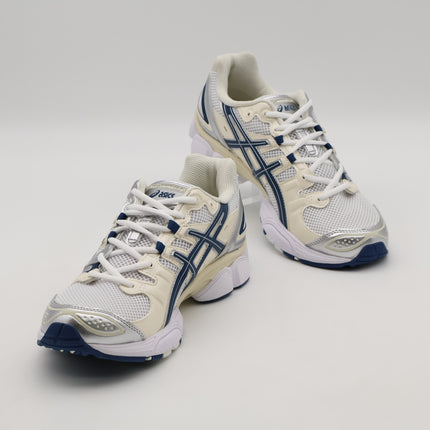 1202A278-108 Asics Gel-Nimbus 9 White Light Indigo (Women's)