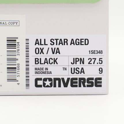 VAA-14000-C FRAGMENT V.A. Converse All Star OX Black (Men's)