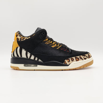 CK4344-002 Nike Air Jordan 3 Retro SE Animal Instinct Black Camo Zebra Cheetah