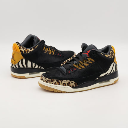 CK4344-002 Nike Air Jordan 3 Retro SE Animal Instinct Black Camo Zebra Cheetah