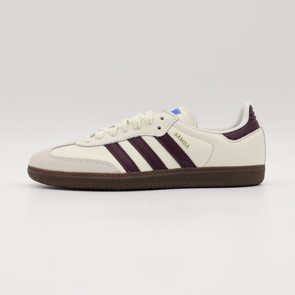 JR2659 adidas Originals Samba OG Off White Maroon Gum (Men's)