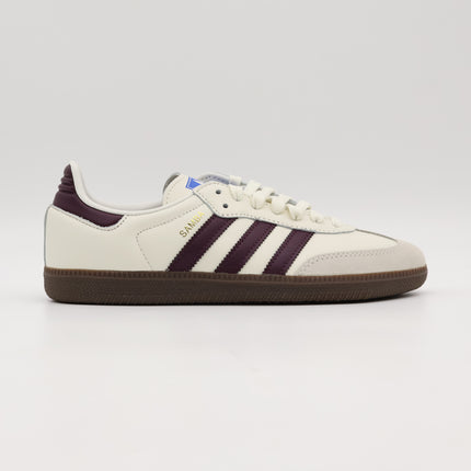 JR2659 adidas Originals Samba OG Off White Maroon Gum (Men's)