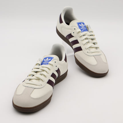 JR2659 adidas Originals Samba OG Off White Maroon Gum (Men's)