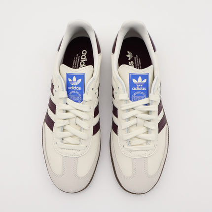 JR2659 adidas Originals Samba OG Off White Maroon Gum (Men's)