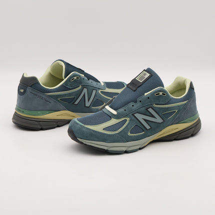 U990AL4 AURALEE New Balance 990V4 Dusty Blue (Men's)