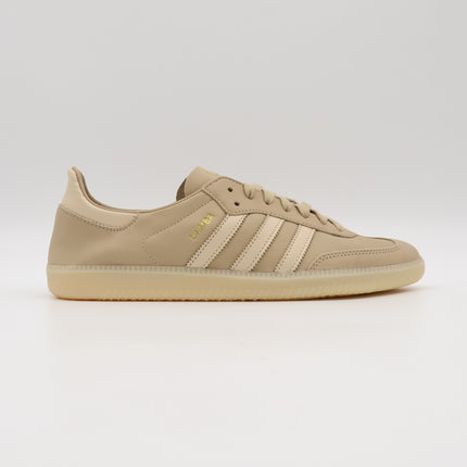 IH5382 adidas Originals Samba Decon Magic Beige Sand Strata Gold Metallic (Men's