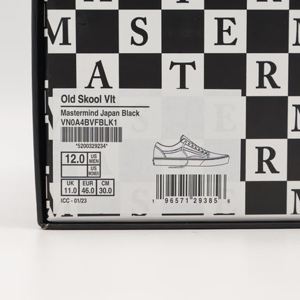 VN0A4BVFBLK1 MASTERMIND WORLD �~ Vault by Vans Old Skool VLT LX