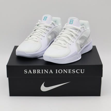 FZ1517-101 Nike Sabrina 2 White Summit White Glacier Blue (Women's)