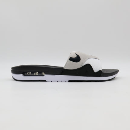 DH0295-102 Nike Air Max 1 Slide Light Neutral Grey and Black