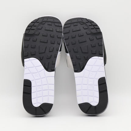 DH0295-102 Nike Air Max 1 Slide Light Neutral Grey and Black