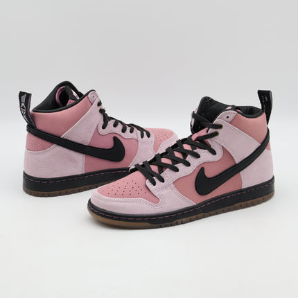 DH7742-600 KCDC Brooklyn Skateshop Nike SB Dunk High Pink Black (Men's)