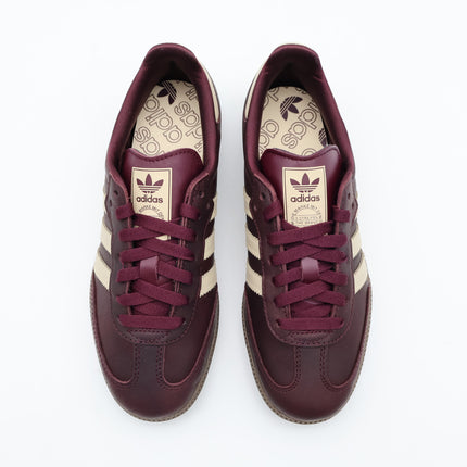 IF7004 adidas Originals Samba OG Maroon Crystal Sand Gold Metallic (Women's)