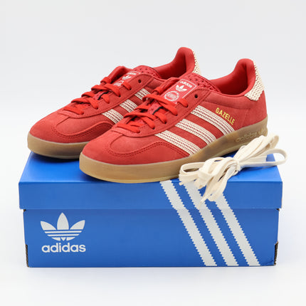 JI2756 adidas Originals Gazelle Indoor Better Scarlet Wonder White Gum (Women's)