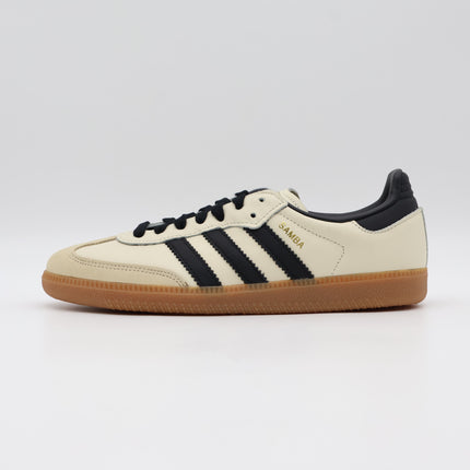 ID0478 adidas Originals Samba OG Cream White Core Black Sandstrata (Women's)