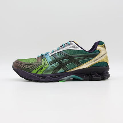 1203A639-300 P. Andrade Asics Gel-Kayano 14 Green Gold Aqua Purple (Men's)