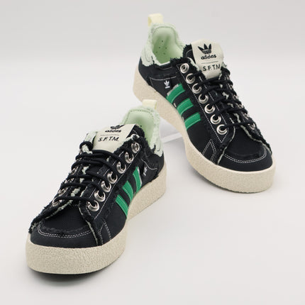 ID4791 Song for the Mute adidas Originals Campus 80s Core Black Cream (Men's)