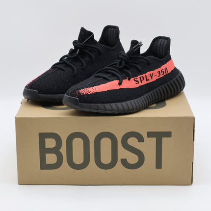 BY9612 adidas YEEZY Boost 350 V2 Core Black Red (Men's)