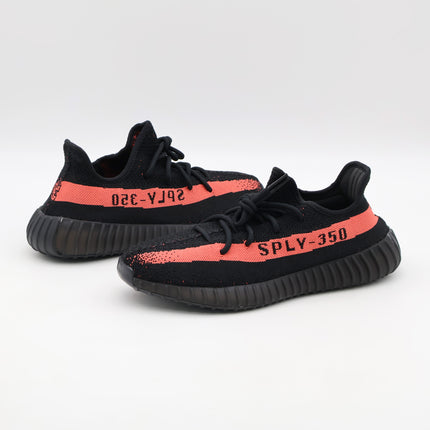 BY9612 adidas YEEZY Boost 350 V2 Core Black Red (Men's)