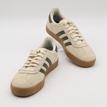 IH3351 adidas Originals Gazelle ADV Ecru Tint Focus Olive Gum (Men's)