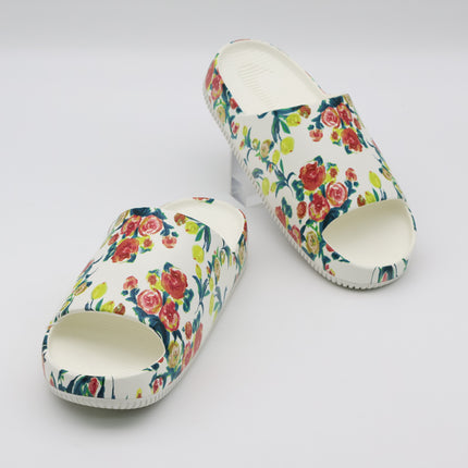 HF1069-100 Nike Calm Slide Floral Sail (Women's)