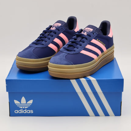 IG4390 adidas Originals Gazelle Bold Dark Blue Pink Spark (Women's)