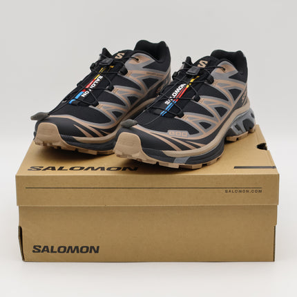 L47582400 Salomon XT-6 Black Portabella Pewter (Men's)