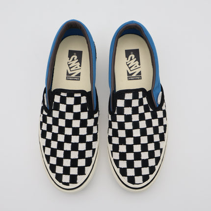 VN0007PJ7Z2 Liberaiders Vans LX Slip-On Reissue 98 Checkerboard Blue (Men's)