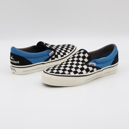 VN0007PJ7Z2 Liberaiders Vans LX Slip-On Reissue 98 Checkerboard Blue (Men's)