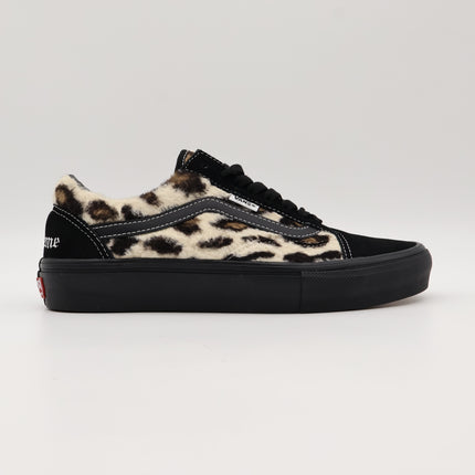 VN0A5FCBBM8 Supreme Vans Leopard Old Skool Black White (Men's)