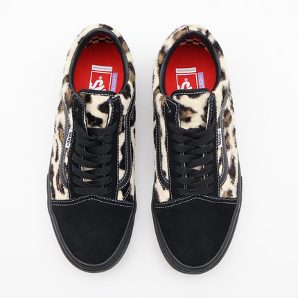 VN0A5FCBBM8 Supreme Vans Leopard Old Skool Black White (Men's)