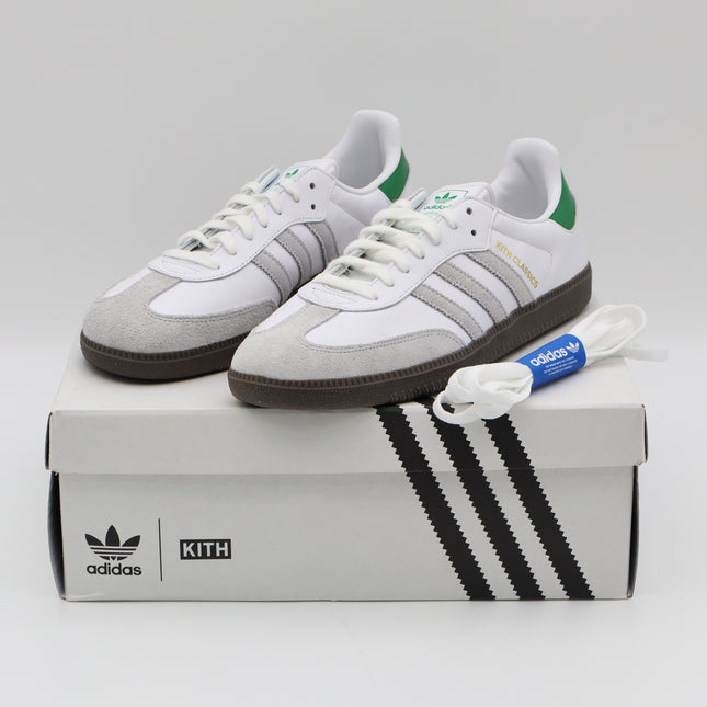 FX5398 KITH adidas Originals Samba OG White Green (Men's)