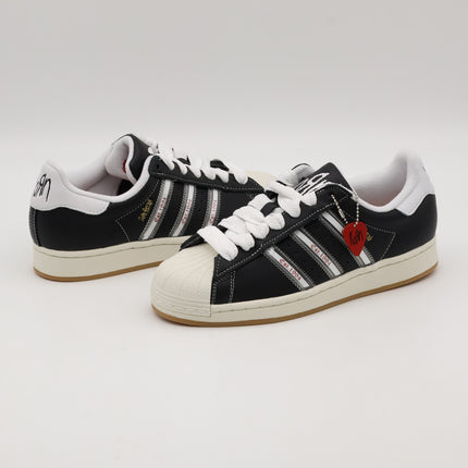 IH1313 Korn adidas Originals Superstar Black White (Men's)