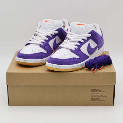 DV5464-500 Nike SB Dunk Low Pro ISO Orange Label Court Purple Gum (Men's)