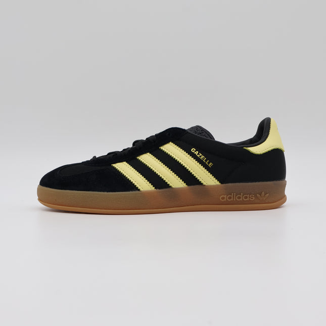 IG4999 adidas Originals Gazelle Indoor Core Black Almost Yellow Gum (Men's)