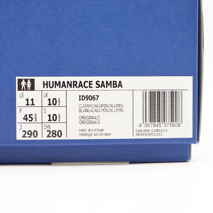 ID9067 Pharrell Williams adidas Originals Humanrace Samba Cloud White (Men's)