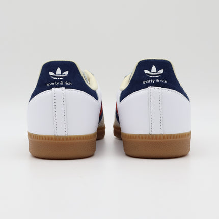 IH8338 Sporty Rich adidas Originals Samba OG Cloud White Night Indigo (Men's)