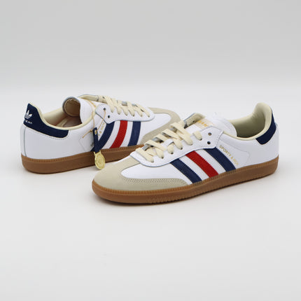 IH8338 Sporty Rich adidas Originals Samba OG Cloud White Night Indigo (Men's)