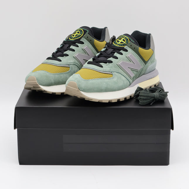 U574LGTN Stone Island New Balance 574 Legacy Green Clay (Men's)