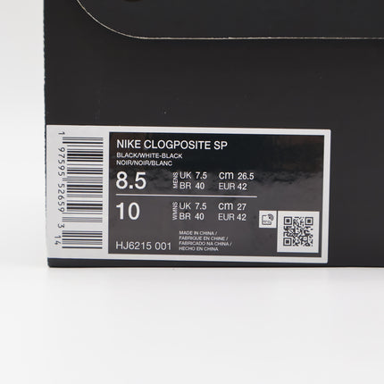 HJ6215-001 Supreme Nike Clogposite SP Black FW24 Week3 (Men's)