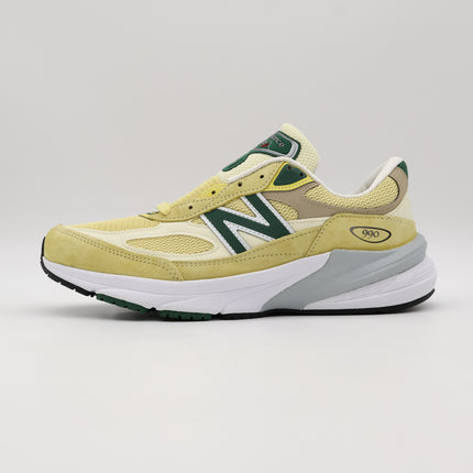 U990TE6 New Balance 990V6 Green Yellow Made in USA (Men's)