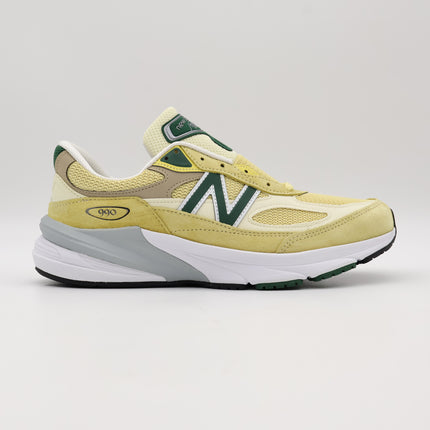 U990TE6 New Balance 990V6 Green Yellow Made in USA (Men's)