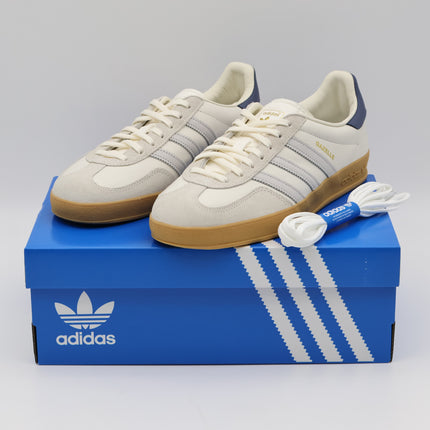 IH8547 Beauty & Youth adidas Originals Gazelle Indoor Core White Grey (Men's)