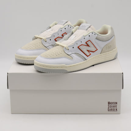 NM480NYK KITH New Balance Numeric 480 Madison Square Garden White Orange (Men's)