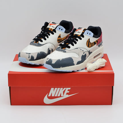 FD0827-133 Nike WMNS Air Max 1 Great Indoors Sail Black Celestine Blue Red