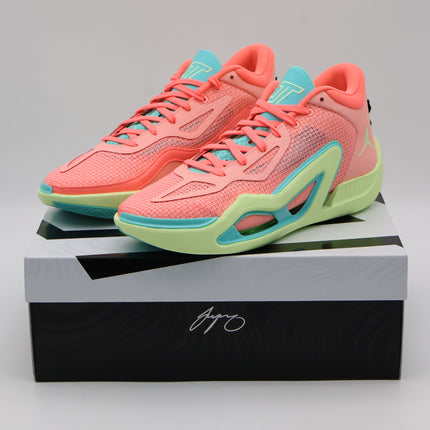 DX6733-600 Nike Jordan Tatum 1 Pink Lemonade Tint Aurora Green Yellow (Men's)