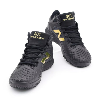 TSHOBK1 New Balance FuelCell Ohtani 1 Trainer Black Metallic Gold (Turf) (Men's)