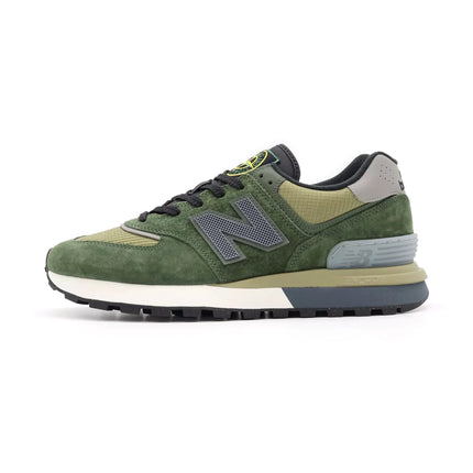 U574LGIL Stone Island New Balance 574 Legacy Dark Green (Men's)