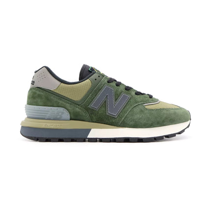 U574LGIL Stone Island New Balance 574 Legacy Dark Green (Men's)