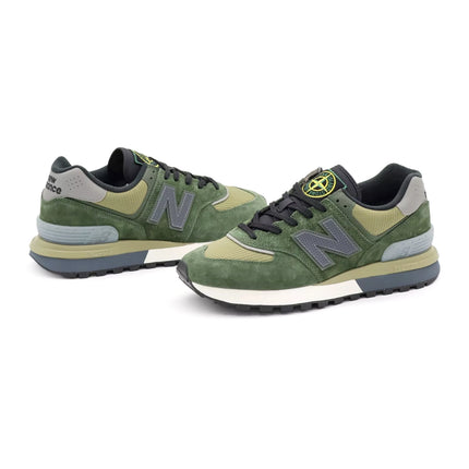 U574LGIL Stone Island New Balance 574 Legacy Dark Green (Men's)